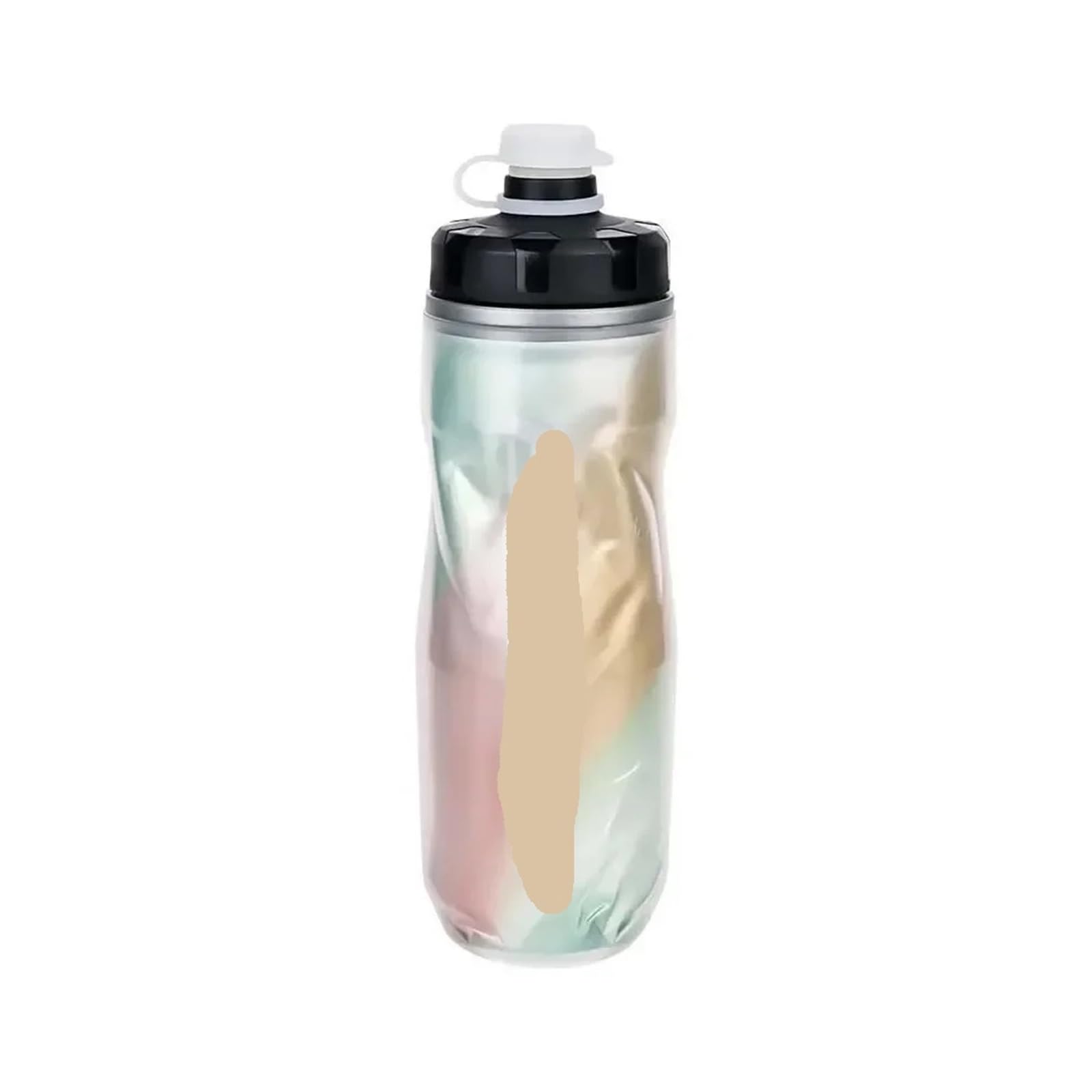 QuxetlRyz Sports Water Bottle Bicycle Water Bottle 600ml Light Mountain PP5 Heat - And Ice-protected Outdoor Sports Cup Cycling Equipment(B)