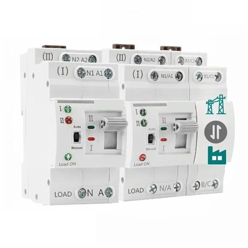 Interruptor de transferencia automático G2R 40A para evitar apagones y proteger equipos de 110V 2