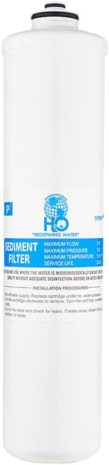 Filter-RS-500-3STG Sediment, Pre-Carbon, Post-Carbon Inline Filter