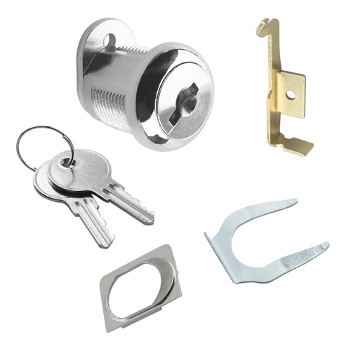 File Cabinet Lock Replacement Kit for HON F24 & F28(2185), Vertical Filing Cabinet Lock Kit Keyed Different