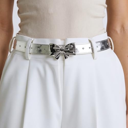 UncleS Bowknot CloSeure PU Belt 1 mm Precision Adjustment Quick Sale Design for Office & Daily Wear Quick Release Dress Belt3
