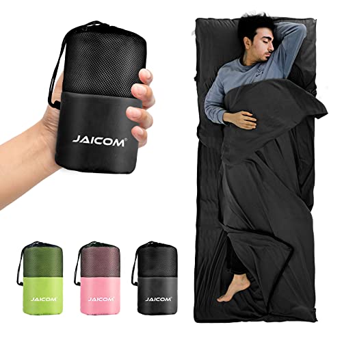 Jaicom Saco De Dormir, 220 X 90 Cm Saco Sabana, Saco De Dormir Ultraligero Para Adultos, Ideal Para Mochileros, Hoteles Y Albergues, Ropa De Habi Jaicom Saco De Dormir, 220 X 90 Cm Saco Sabana, Saco De Dormir Ultraligero Para Adultos, Ideal Para Mochileros, Hoteles Y Albergues, Ropa De Habi