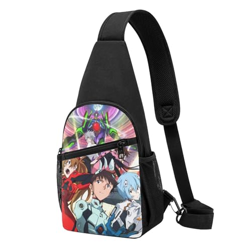 シン・エヴァンゲリオン 新世紀エヴァンゲリオン ボディバッグ ショルダーバッグ メンズ レディース ウエストポーチ 斜め掛け 軽量 防水 大容量 通勤 ハイキング 旅行 スポーツ