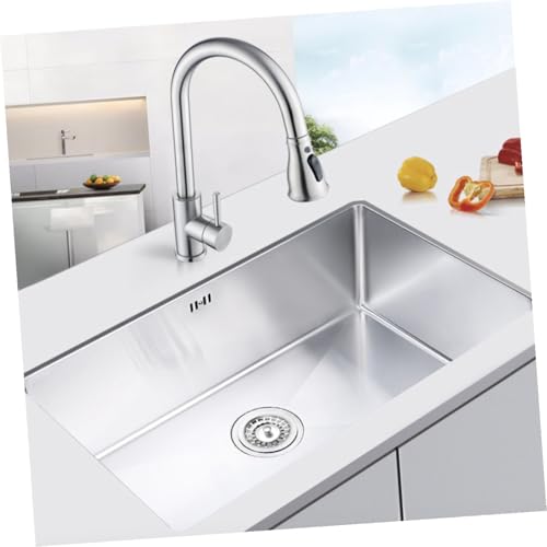 Tapón para desagüe de fregadero de acero inoxidable miniatura 4