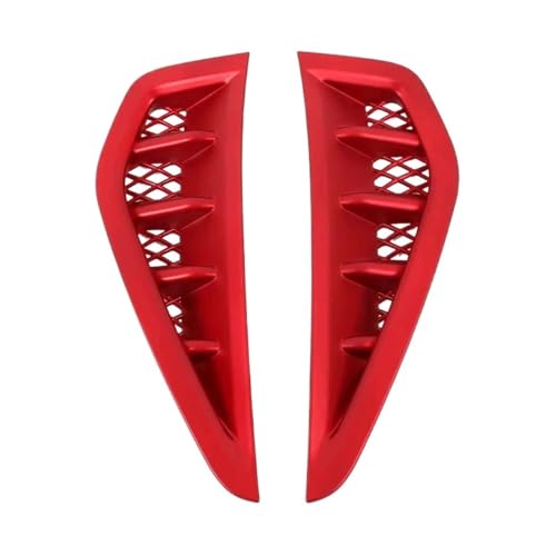 Grille de ventilation Dodge 1500 TRX 2023-2025 rouge, personnalisation pour sorties off-road