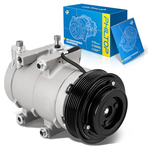Image of PHILTOP 68144 NEW Air Conditioner AC Compressor with Clutch for Ford Escape 2005-2007 2.3L, Mazda Tribute 2005-2006 2.3L, Mercury Mariner 2005-2007 2.3Liter