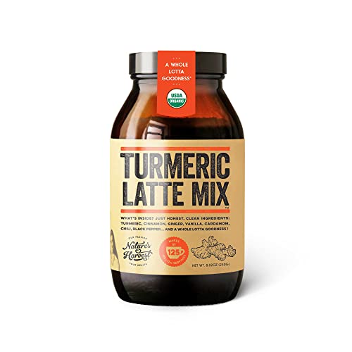 Nature’s Harvest Turmeric Latte Mix - Enjoy Your Golden Milk Tea And Spiced Coffee Hot Or Iced With Premium Organic Golden Milk Powder Infused With Healthy Curcumin 125 Servings #TOP1