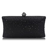 Vistatroy Women's Evening Bag Sparkling Rhinestone Wedding Evening Party Clutch Handbag Purse Chain