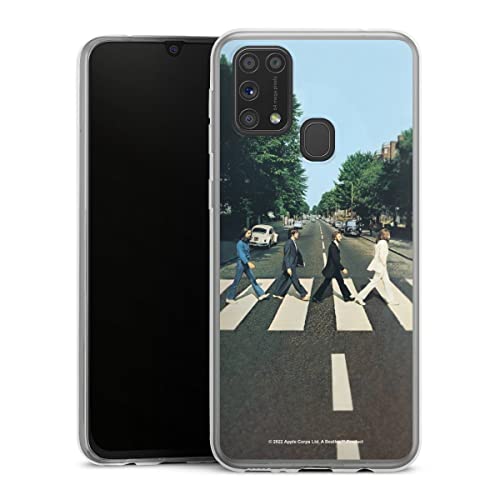 Coque Slim Compatible avec Samsung Galaxy M31 Coque Ultra Fine Coque en Silicone Ultra Fine Abbey Road The Beatles Musique - Les Beatles, Paul McCartney, John Lennon, RIngo Starr, George Harrison Coque Slim Compatible avec Samsung Galaxy M31 Coque Ultra Fine Coque en Silicone Ultra Fine Abbey Road The Beatles Musique