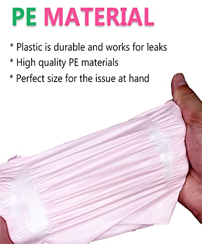 Image of Feminine Hygiene Disposal Bags, Sanitary Napkin Disposal Bags for Tampons and Pads Pink, Block Odors, Great Adhesion 200Pcs