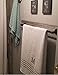 MY RUSTIC Industrial Pipe Bathroom Hardware Set | Towel Bar | Bathroom Accessories Set - 3-Piece Kit includes Robe Hook, 18 Inch Towel Bar and Toilet Paper Holder, Coated Finish