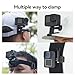 TELESIN Head Strap Mount with Cap Clip, Quick Release Head Belt Mount Compatible with GoPro Max/Hero 13/12/11/10/9/8, Insta360 X5, DJI Osmo Nano Action 5 Pro Action 4 3, AKASO and Most Action Cameras