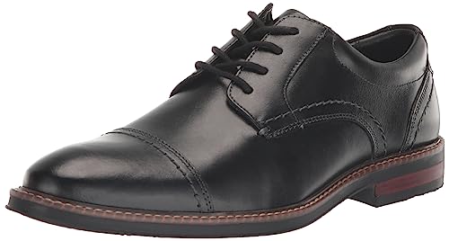 Nunn Bush Men's Calderone Cap Toe Oxford Black 13 M