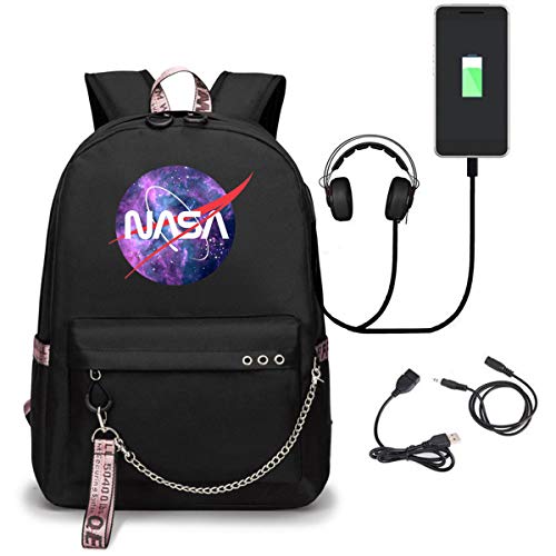 Mochila Ergonómica para Niños Y Niñas  Escolar Ligera con Diseño De Astronauta NASA