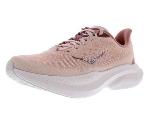 Hoka Women's Mach 6 Rose Latte/Blush 8 Medium