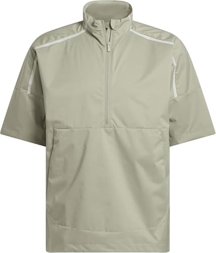 Men's Standard Provisional Short Sleeve Half-zip Jacket, Sil