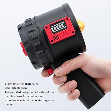 Blower Dry Mini Blower, 3000W 5000G Thrust Electric Air Duster, 90mm High Speed Stepless Portable Hand Held Blower, Blower Car Dryer for Keyboard, Car, Camping