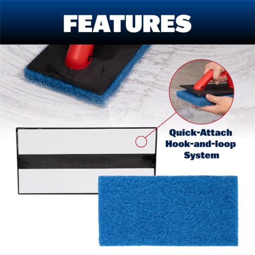 Image of BARWALT Ultra Grouting System Abrasive Wall Scrub Pad, Grout Tool