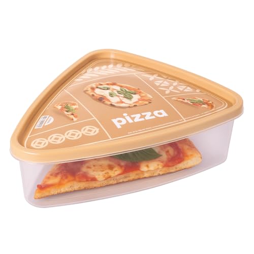 Plasutil Reusable Pizza Storage Container, Fits 16' Slices, Microwave and...