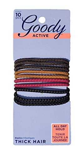 Goody Stayput High Performance Hair Bands Hair Ties #30300 (EARTH TONES)
