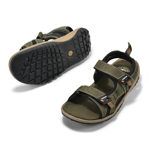 Image of Woodland Men's Leather Sandal