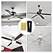 KALIONE Ceiling Fan Blade Balancing Kit Including Fan Balancing Clips and 12pcs Metal Self-Adhesive 3G Weight Practical Fan Balance Kit for Ceiling Fan Weight Balancing 4pcs