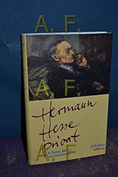 Hardcover Hermann Hesse privat [German] Book