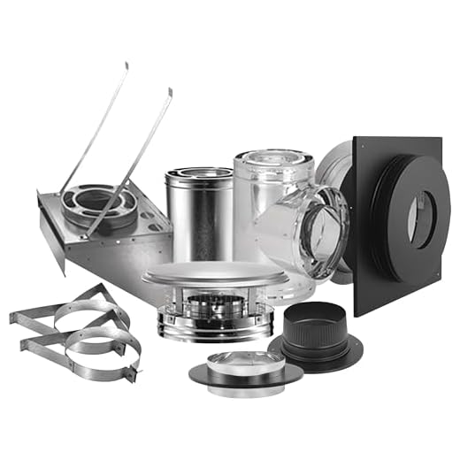 Duravent 6" DuraPlus Through the Wall Kit