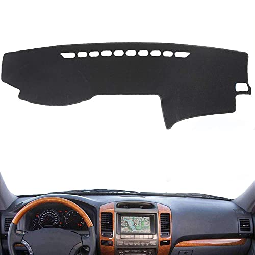 Mzorange Dashboard Cover Dash Cover Mat For Toyota Land Cruiser Prado For Lexus Gx470 J120 2003 2004 2005 2006 2007 2008 2009 Anti-Uv Anti-Slip Anti-Sun Carpet Pad #TOP6