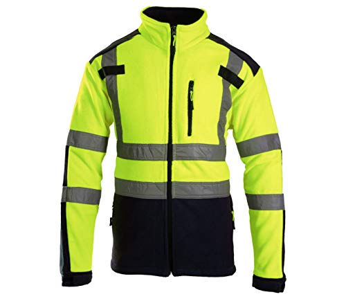 Brixton Flash Veste en Polaire pour Homme Réfléchissante Veste de Protection Veste de Travail 320 g/m2 (L)