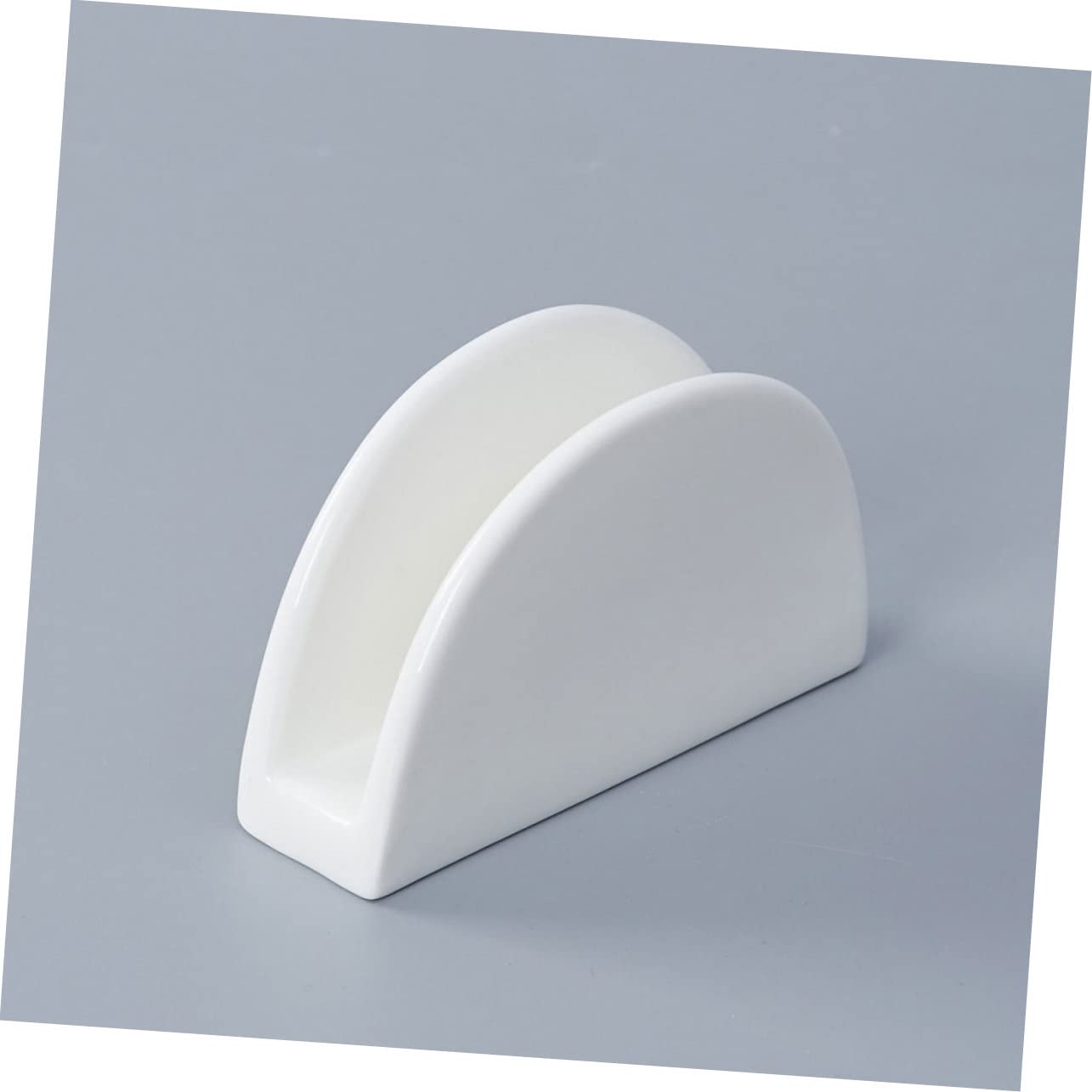 SOIMISS 2pezzi Porta Tovaglioli in Ceramica da Tavola Organizzatore di Tovaglioli per Cucina Cena e Ristoranti