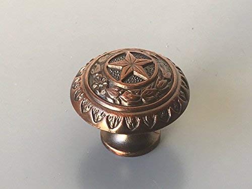Sonoma Cabinet Hardware Lone Star Knob Venetian Bronze Texas Texans Handle #TOP4