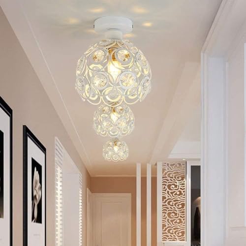 Candelabros de cristal interiores con soporte de diseño sutil para salón 3