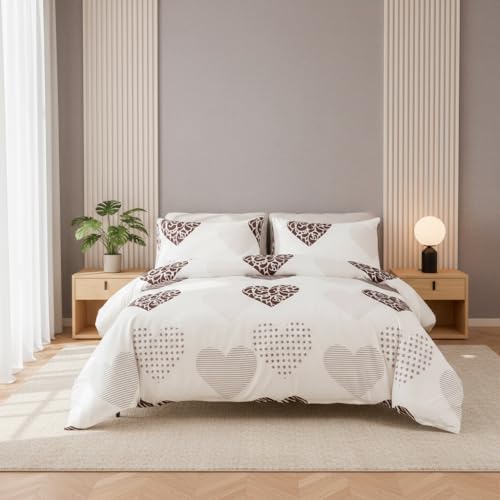 HOMEYA Juego de Funda Nórdica