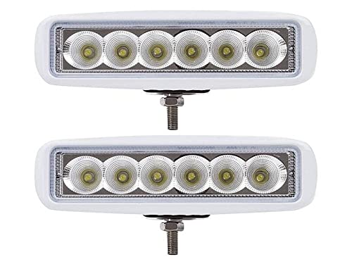 Tree Leds Marine Led Light Spreader T-Top Deck Light Spreader Beam Cold White (Set of 2)