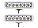 Tree Leds Marine Led Light Spreader T-Top Deck Light Spreader Beam Cold White (Set of 2)