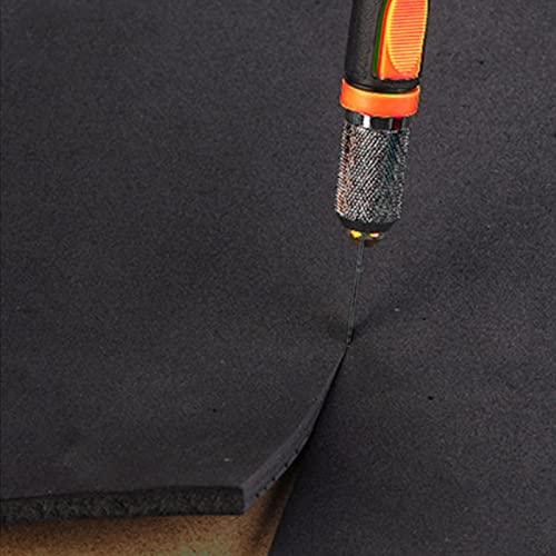2-Pack EVA Foam Roll 10mm Cosplay Foam Sheets 13.75" x 39" Black Crafts Foam Board for Cosplay Costume, DIY Projects by AcbbMNS - Used condition - Image 4