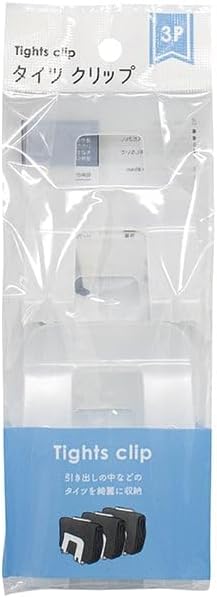 タイツクリップ3P クリア 【まとめ買い200個セット】 山田化学 （4965534118804）