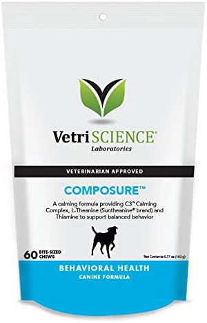 Vetri-Science Composure Dog Supplement 60 Chews