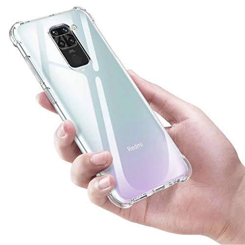 Capa Anti Impactos Xiaomi Redmi Note 9 + 2x Película 3D Vidro + Kit Aplicação