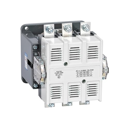 Contacteur CA CJ20-250A 110V triphasé pour armoire électrique industrielle