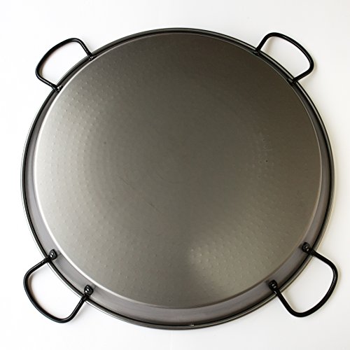 Spanish Paella Kit with Gas Burner & Polished Steel Pan - 32 inch (80 cm) up to 40 servings - Thumbnail 6