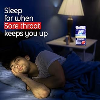 Orasore Night Lozenges with Melatonin 3mg, Eucalyptus & Menthol | Promotes Relaxation & Sleep | Fast Relief from Throat Irritation & Cough | Natural | Strawberry Flavor (Pack of 5)