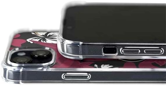 Skinit Phone Case Compatible with MagSafe iPhone 14 Plus - Officially Licensed NFL San Francisco 49ers Tropical Print Design