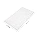 Vdomus High Absorbent Bathroom Rug Mat - Plush Non-Slip Bath Mats for Bathroom Floor, Tub, and Shower - Soft and Extra Thick Toilet Rugs - White, 39'' X 22''