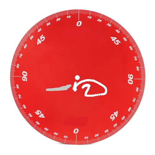 FLFHDUP - FLFHDUP Cylinder Kit Motorcycle Engine Timing Degree Wheel Ignition Cam Aluminium Blue From 052" Thick 6 3/4" OD Cylinder Assy(Red)