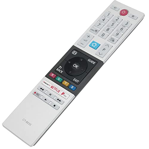 VINABTY CT-8533 Replaced Remote Control Suitable for Toshiba TV 32LL3C63DB 43LK3C63DB 24WK3A63DB 24WK3C63DAY 32WK3C63DAY 43L2863DB 43L3863DB 43T6863DB 43V5863DB 32W3864DB 32W2863DB 40L2863DB - Image 4