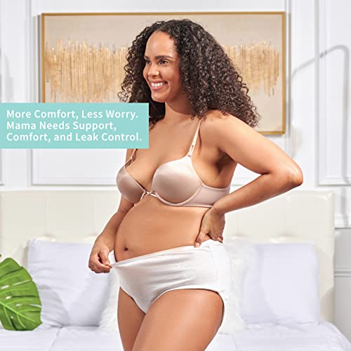 Mama & Wish Postpartum Essentials Kit for Mom - Postpartum Care Kit for Labor and Delivery with Hospital Essentials for Women After Birth - Includes Peri Bottle, Witch Hazel, Comfy Garments and More! - Image 7