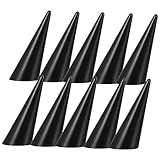 iplusmile Présentoir à Bagues Conique Plastique Noir, Porte-bijoux Acrylique Léger, Lot...
