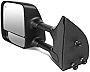 DNA Motoring MR-OEM-034-L Driver / Left Side Powered+Heated Towing Mirror Replacement